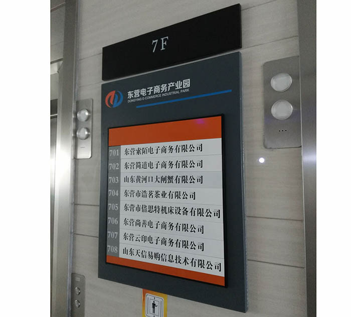 商业机构宣传栏